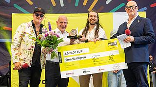 Preisverleihung an Emil Wahlgren